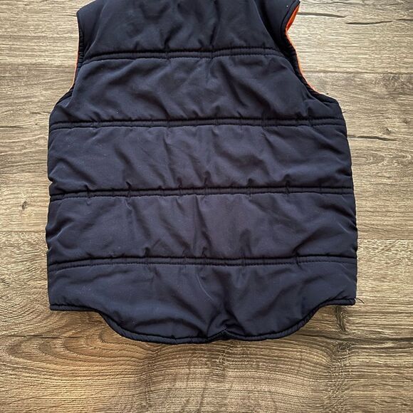 Carter's Boys Winter Fleece Lined Zipper Vest 2t - Picture 2 of 3